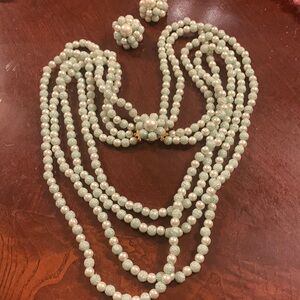 Japan Post-War Strand Of Faux Pearls